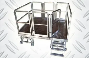 Rolling modular platform / Configuration 12