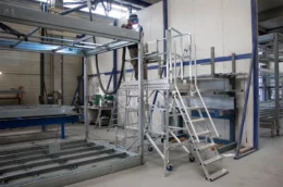 Welding at height in complete safety thanks to the TSCS modular platform